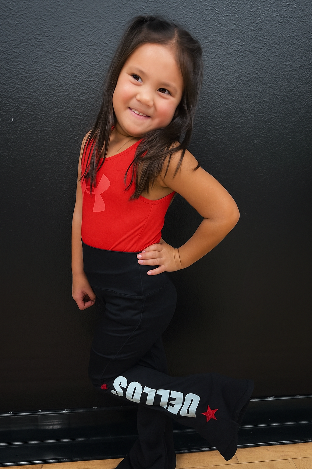 Dellos Double Star | Youth Mid Rise Flare Pant