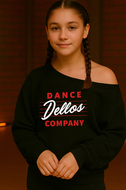 Dellos Dance Company | Off The Shoulder Sweatshirt