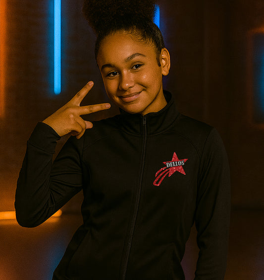 Dellos Star Logo | Youth Princess Seam Jacket